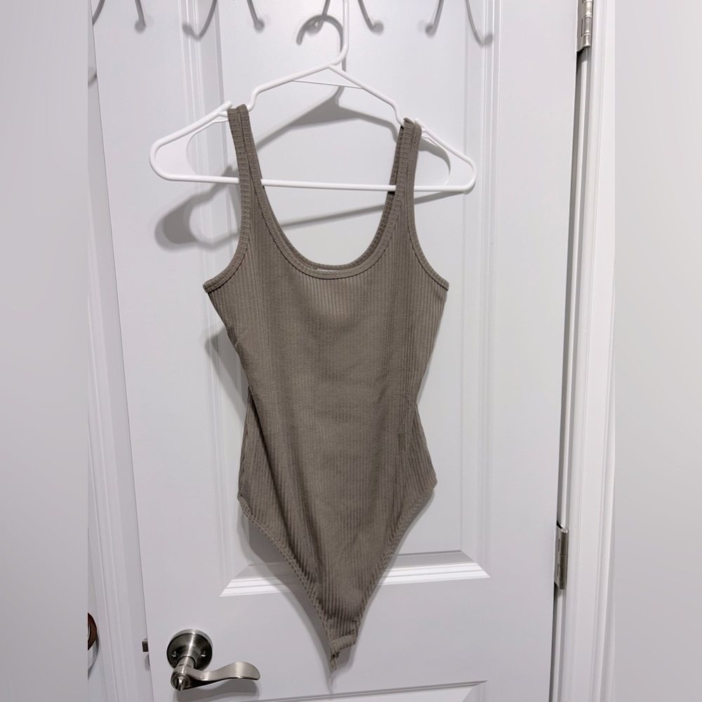 Dex bodysuit, Small, gray/green color